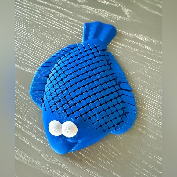 Manta Ray / Sting ray articulating 3D printed toy Flexi Founder Super flexi Fish - Picture 6 of 6